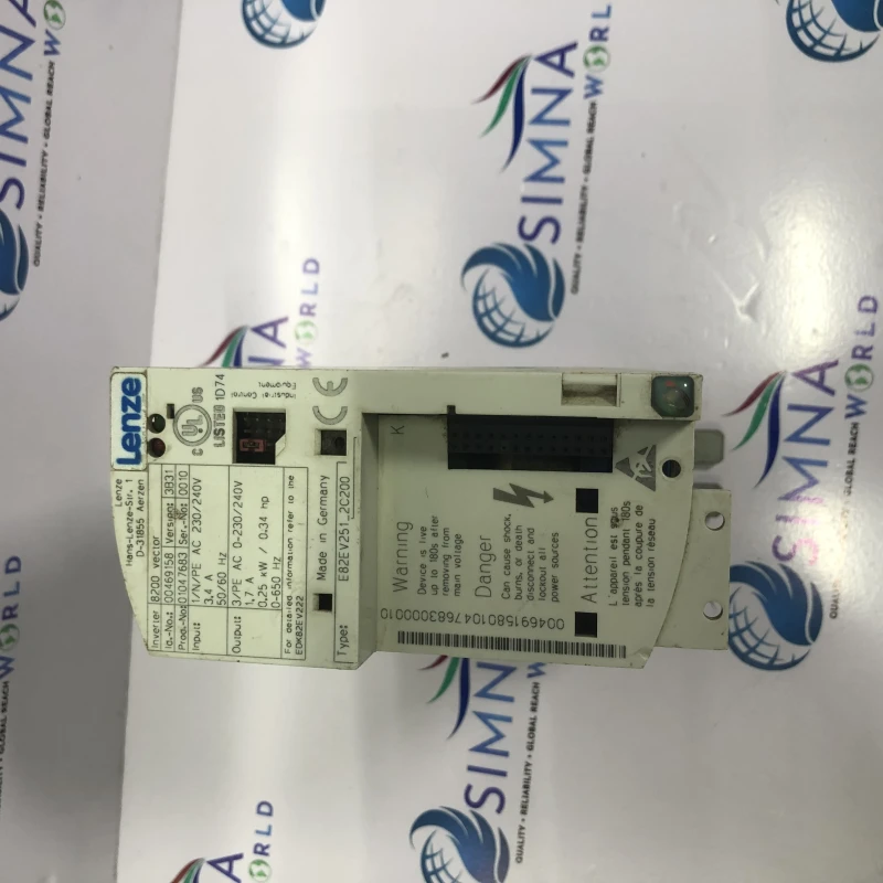 E82EV2551_2C200 Frequency Inverter – Lenze 8200 Vector Series thumbnail 8